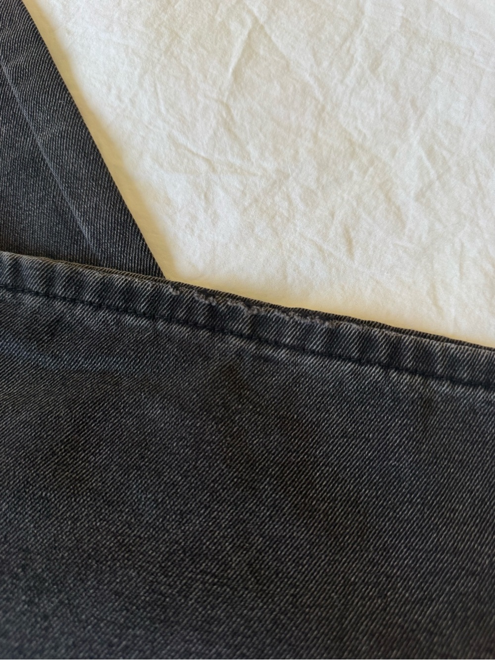 Edikted Raelynn Washed Low Rise Jeans - Black Washed - Picture 4 of 11